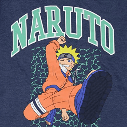 Naruto Boy Ninja Kick Long-Sleeve T-Shirt